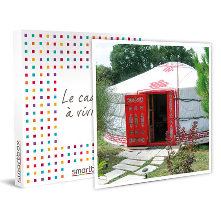 SMARTBOX - Coffret Cadeau - Escapade insolite en roulotte ou en yourte dans la Drôme -