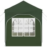 vidaXL Tente de fête pop-up 192 x 192 x 245 cm Vert