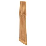 vidaXL Tabouret pliant 40x32 5x70 cm Bois massif de teck