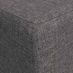 vidaXL Canapé-lit pliable 90 x 67 x 45 cm Gris clair