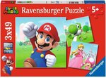 Puzzle 3x49 pieces Super Mario