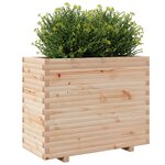 vidaXL Jardinière 90x40x72 5 cm bois de pin massif