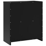vidaXL Classeur noir 79x40x90 cm acier
