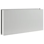 vidaXL Niche de douche argenté brossé 62x32x9 cm acier inoxydable