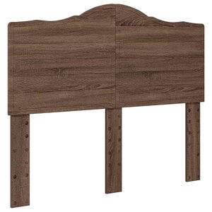 vidaXL Tête de lit Chêne brun 135 cm Bois d'ingénierie