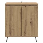 vidaXL Buffet Chêne artisanal 60 x 35 x 70 cm Bois d'ingénierie