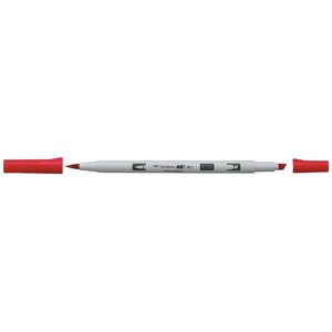 Marqueur Base Alcool Double Pointe ABT PRO 755 rouge rubis x 6 TOMBOW