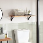 vidaXL Dessus de table rectangulaire 80x40x2 cm bois massif d'acacia