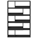 vidaXL Cloison de séparation noir 100x33x156 5 cm bois d'ingénierie