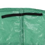 Vidaxl coussin de sécurité pe vert pour trampoline rond 4 57 m