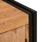 vidaXL Cabinet de chevet Marron 66 x 35 x 76 cm Bois d'acacia massif