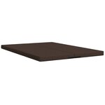 vidaXL Canapé-lit pliable 140 x 67 x 15 cm Taupe