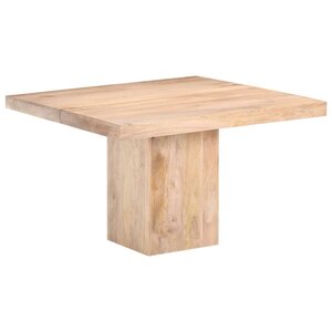 vidaXL Table de salle à manger 120x120x77 cm Bois de manguier massif