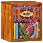 vidaXL Cabinet de chevet Marron 35 x 30 x 40 cm Bois d'Acacia Massif