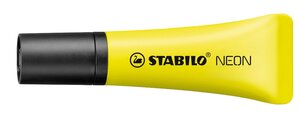 Surligneur NEON Tendance Pte Biseautée 2- 5 mm jaune STABILO