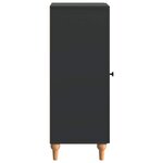 vidaXL Buffet Noir 33 x 34 5 x 90 cm Bois d'ingénierie