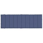 vidaXL Coussin de chaise longue bleu marine tissu oxford