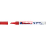 Marqueur Peinture Brillante 751 Rouge Pointe Ronde 1-2 mm x 10 EDDING