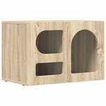vidaXL Meuble TV Chêne Sonoma 60 x 35 x 40 cm Bois d'ingénierie