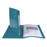 Classeur souple 4 anneaux dos 20 mm A4 vert EXACOMPTA