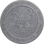 Pièce de monnaie en Argent 2000 Francs g 62.2 (2 oz) Millésime 2025 Way to Valhalla HARALD FAIRHAIR