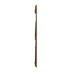 vidaXL Tête de lit murale Marron miel 204x3x90 cm Bois massif de pin