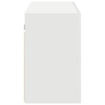 vidaXL Armoire murale de bain blanc 100x25x40 cm bois d'ingénierie