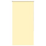 vidaXL Store enrouleur occultant jaune largeur du tissu 70 7 cm