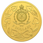Monnaie BOHEMIA 1/10 Oz Or 5$ Niue 2026 (PRÉCOMMANDE)