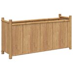 vidaXL Jardinière 100x30x50 cm bambou