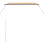 vidaXL Auvent de camping-car et caravane 1 8x2 5x2 15 m Beige