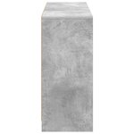 vidaXL Buffet Gris béton 102 x 32 x 73 5 cm