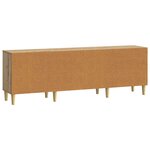 vidaXL Meuble TV 150 x 31 x 50 cm Chêne artisanal Bois d'ingénierie