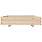 vidaXL Jardinière 110x110x26 5 cm bois de pin massif