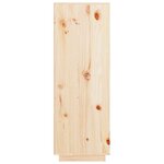 vidaXL Buffet haut 89x40x116 5 cm Bois massif de pin