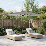 vidaXL Parasol de jardin 200 x 300 cm Polyester Rectangulaire