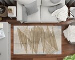 Tapis de salon NOUR 160 x 230 cm - Or