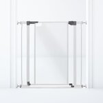 Barrière de sécurité à panneau transparent- Bas anti-chute - Blanc