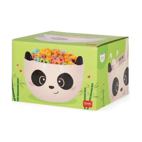 Legami BWL0001 - Bol pour céréales en grès - Panda - Buongiorno!