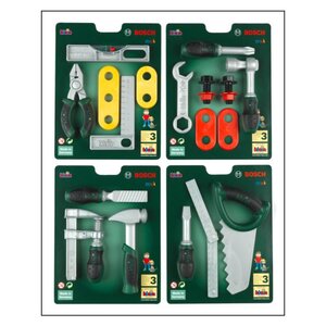 Theo Klein 8007 - Assortiment de diverses cartes d'outils. (1 seul article de l'assortiment)