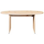 vidaXL Table basse Naturel 80 x 40 x 35 cm Bois massif en pin
