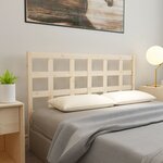 vidaXL Tête de lit 165 5x4x100 cm Bois massif de pin