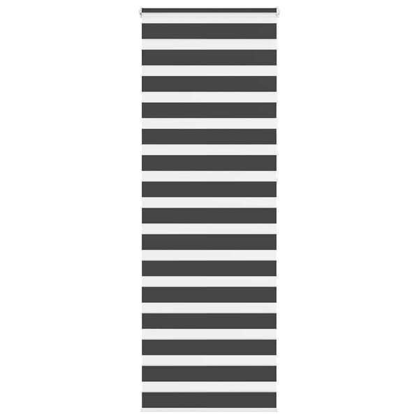 vidaXL Store zèbre noir 70x230 cm largeur du tissu 65 9 cm polyester