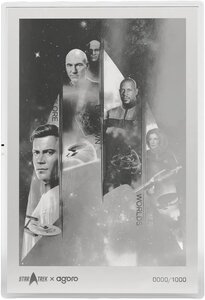 Monnaie EXPLORE UNKNOWN WORLDS Star Trek Capitains 1 Oz Feuille Argent 2$ Niue 2026