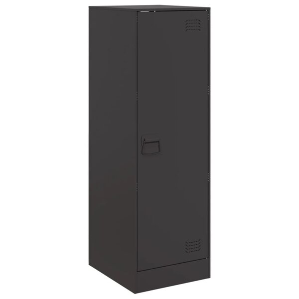 vidaXL Buffet noir 34 5x39x107 cm acier