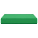 vidaXL Coussin de canapé d'extérieur Polyester Vert 60 x 60 cm
