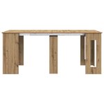 vidaXL Table à dîner 180 x 85 x 75 cm Bois d'ingénierie