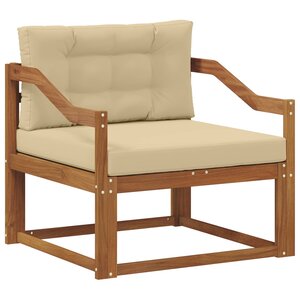 vidaXL Sofa de milieu extérieur Naturel