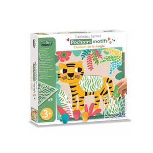 Pochoirs motifs - Couleurs de la jungle
