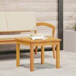 vidaXL Table d'appoint Marron Bois d'acacia massif